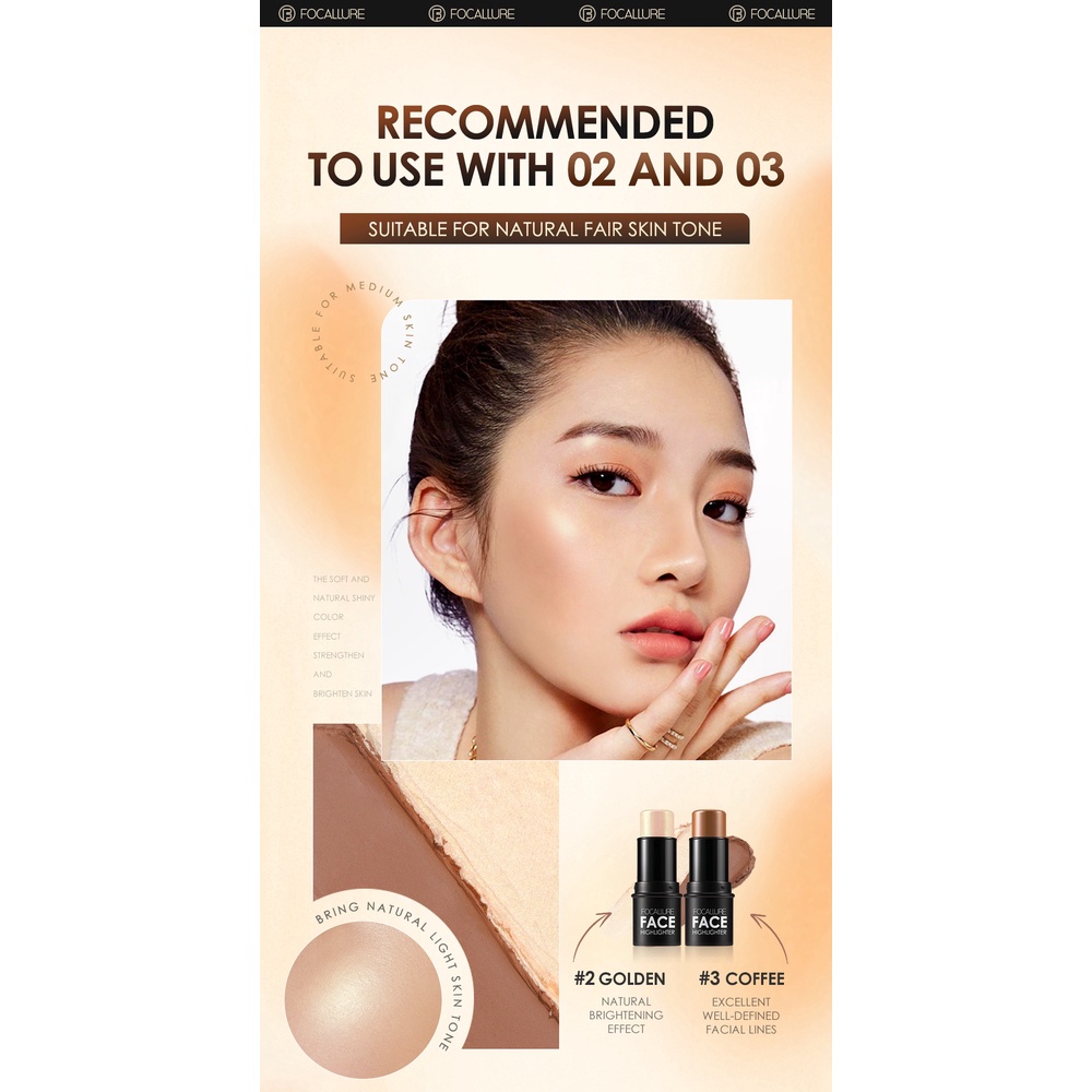 FOCALLURE Highlighter &amp; Contour Stick