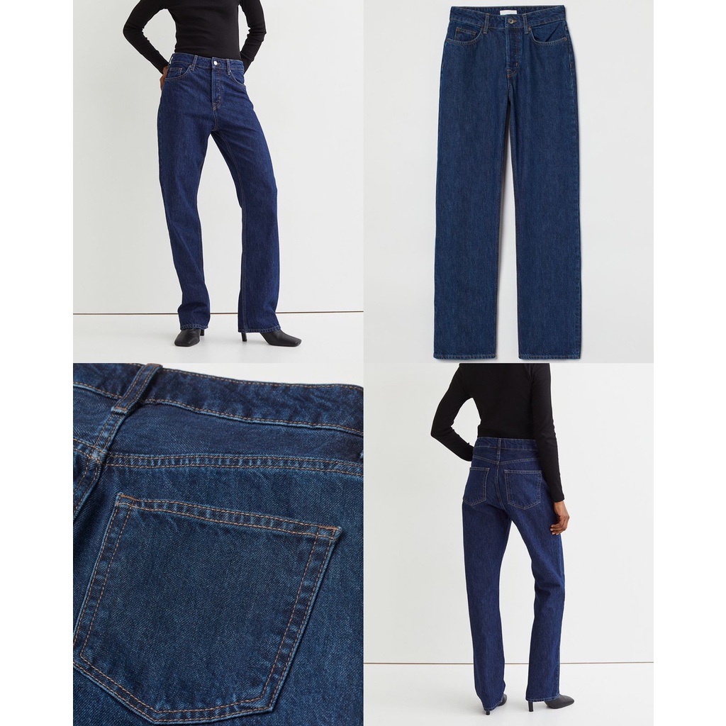 H&amp;m Straight High Jeans