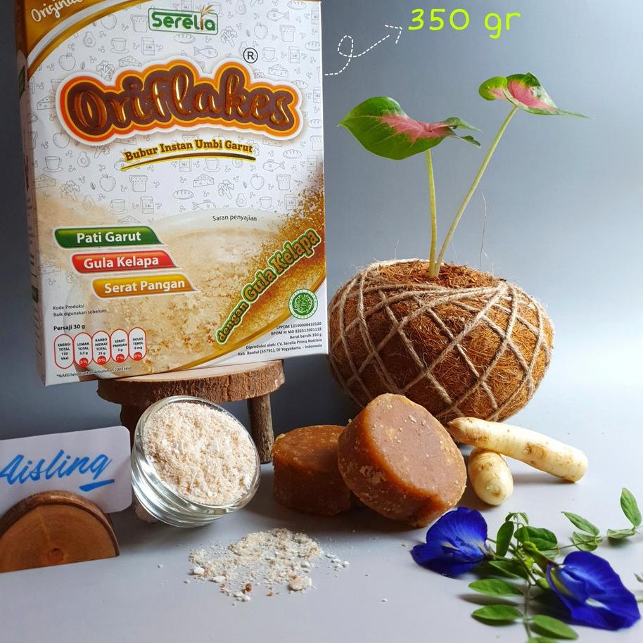 

✫ Oriflakes ORIGINAL sereal umbi garut Asam Lambung Maag Gerd 350g ♥