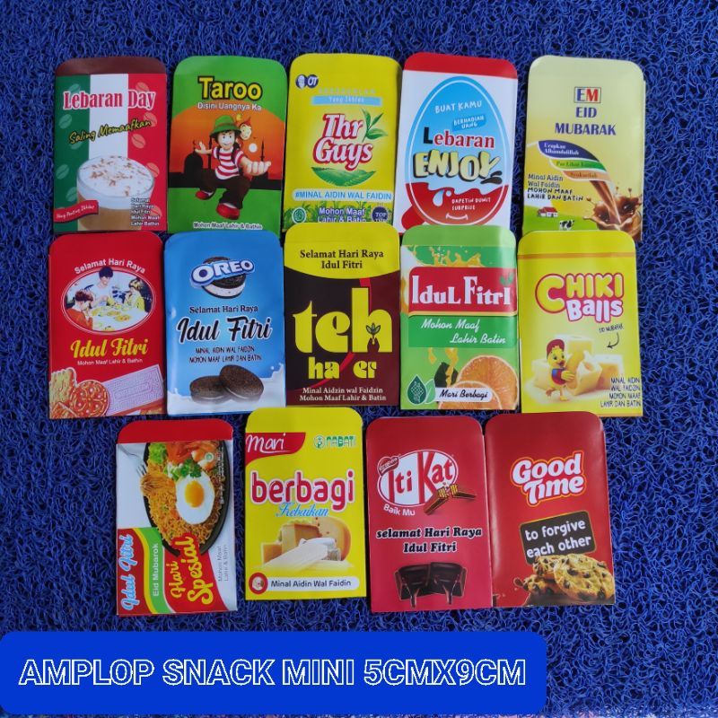 

[SIAP PAKAI] AMPLOP SNACK MINI 5X9 10PCS