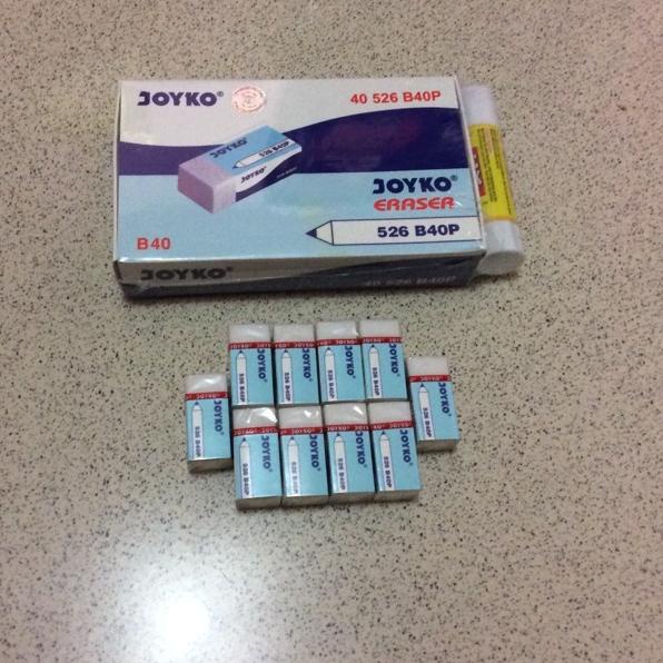 

Best Sale (PAK) Penghapus Pensil Kecil Putih JOYKO 526 B40P
