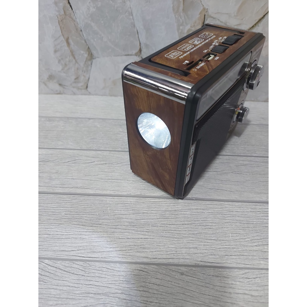 Radio SONIA-4020BT Jadul Fm Am Sw Bluetooth USB Micro Sd Player Ada Senter Bisa Cas SONIA 4020BT