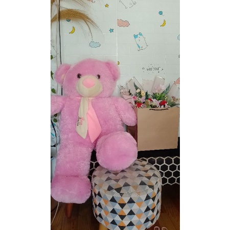 Boneka teddy bear syall 1,2m SNI