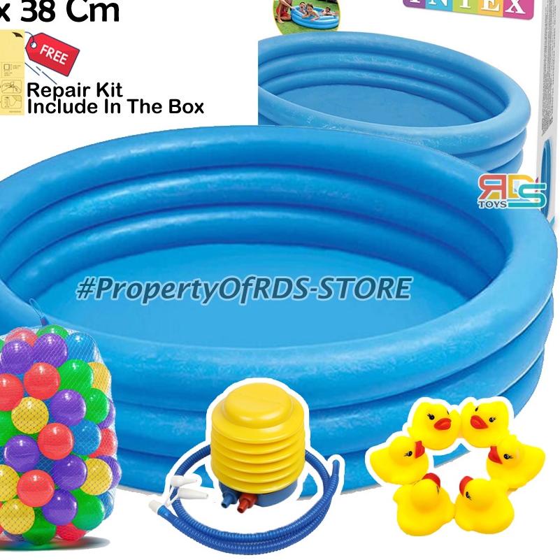 ◊ Intex Kolam Renang/Berenang Anak Murah Ukuran Jumbo 168 x 38 Cm Premium Quality ℗
