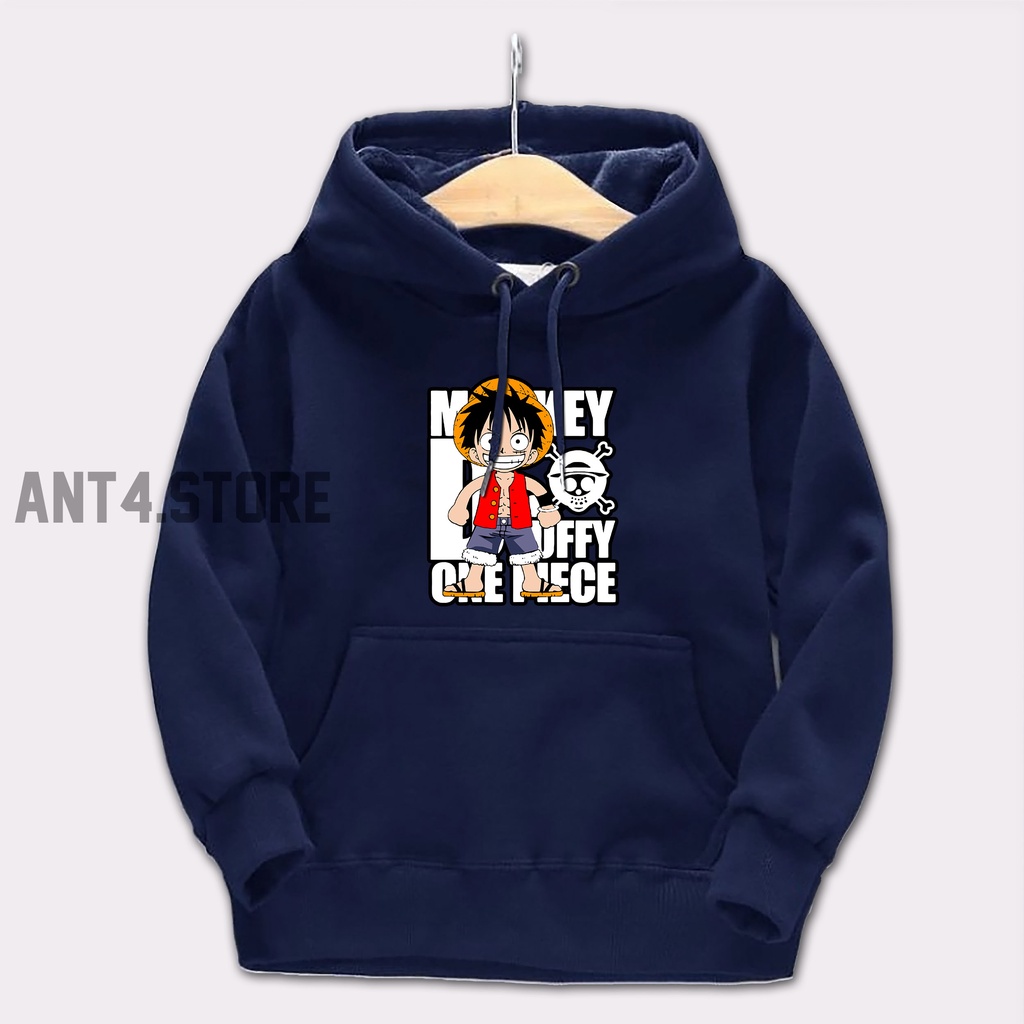 HODIE ANAK LAKI LAKI USIA 2 - 12 TAHUN JAKET LUFFY ANIME JAPAN / HOODIE COWOK ONE PIECE TERBARU PROMO