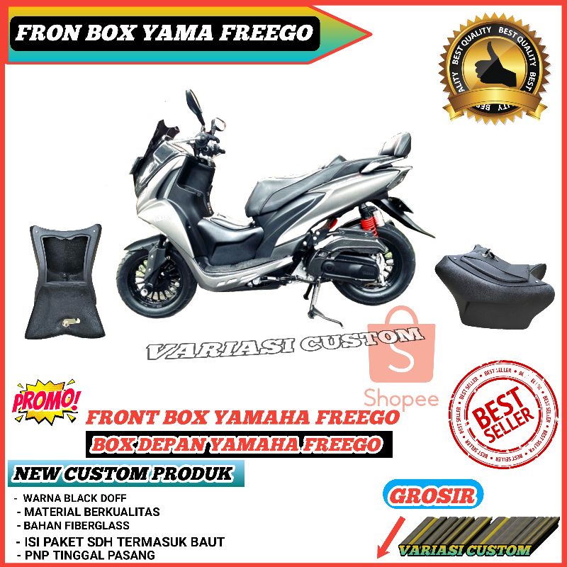 AKSESORIS BOX BAGASI DEPAN TENGAH YAMAHA FREEGO