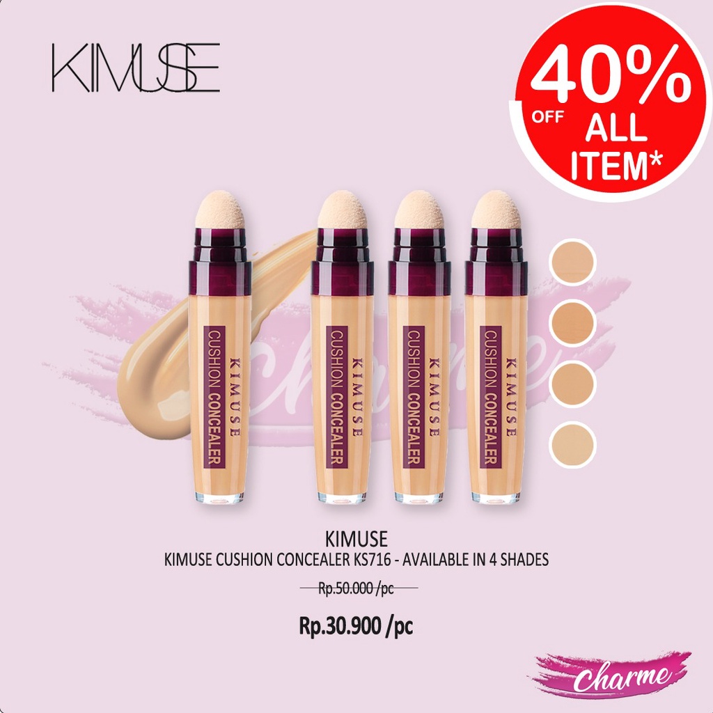 (READY &amp; ORI) KIMUSE Coverage Cushion Concealer Cover Up Acne Dark Spot  KS716 KS 716