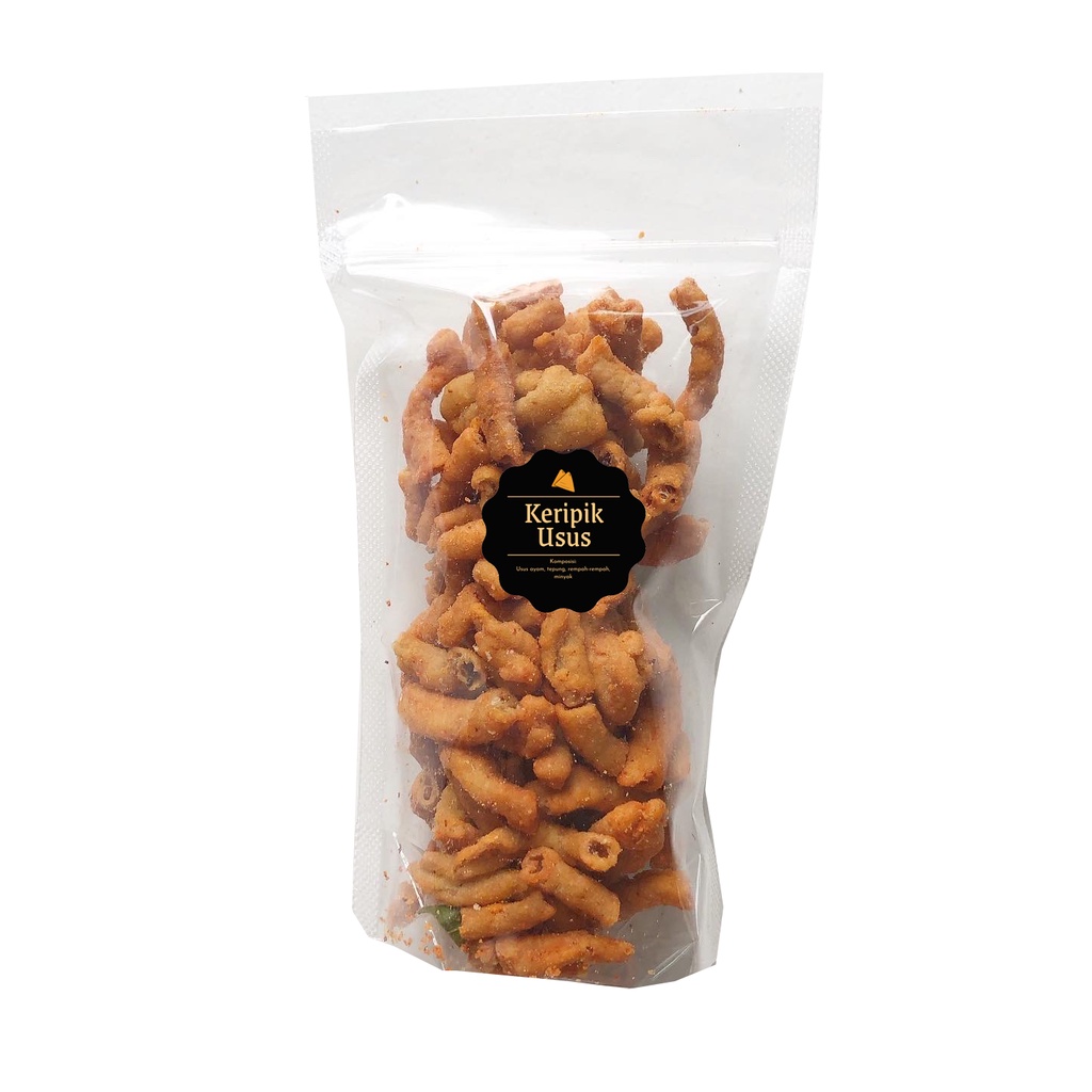 [DELISH SNACKS] Keripik Usus (S) 130gr / Snack Cemilan / Camilan Asin Gurih