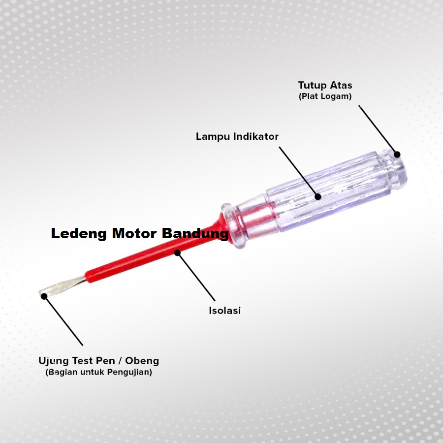 Kenmaster Tespen Obeng Minus Test Pen Listrik