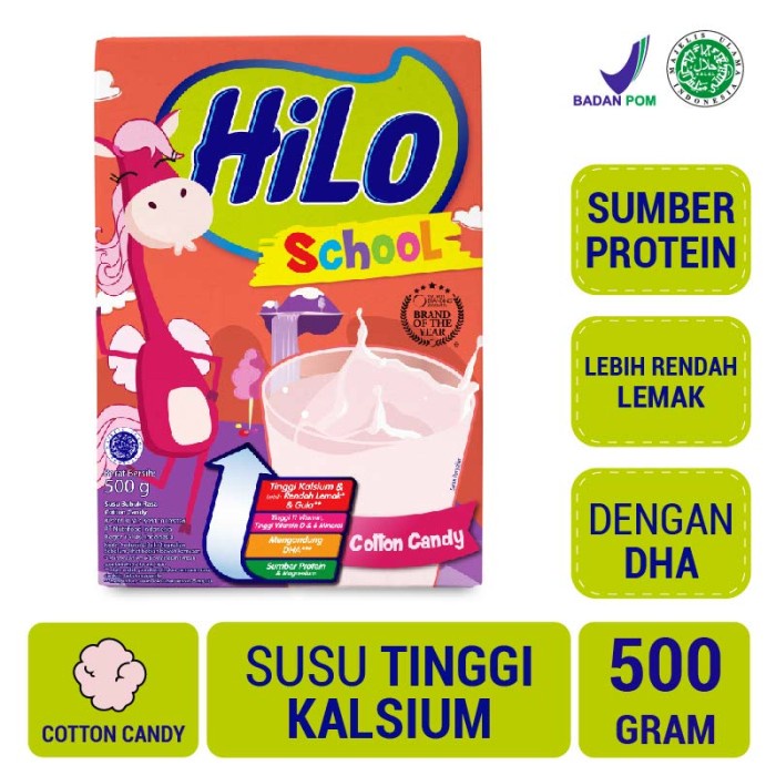 

[ COD ] HiLo School Cotton Candy 500gr