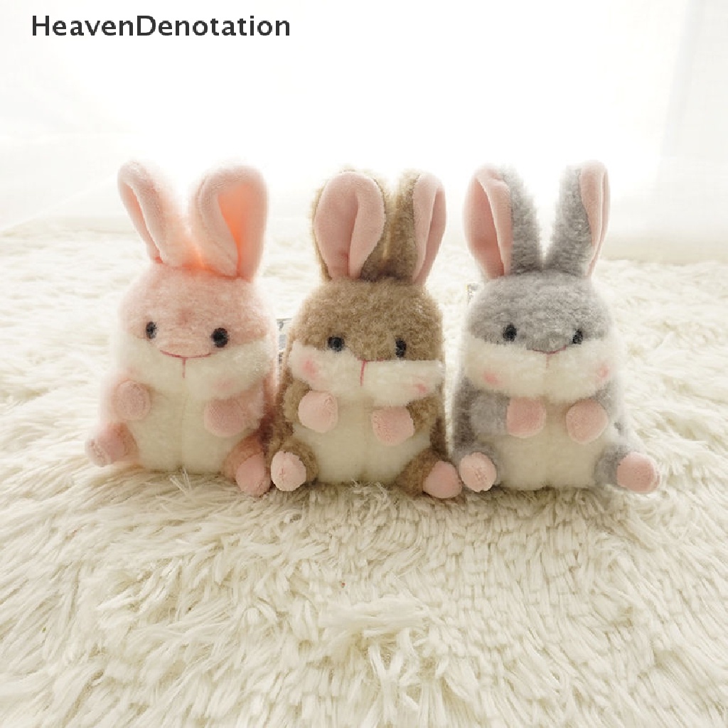 [HeavenDenotation] Rabbit Plush Toy Plush Little Rabbit Mainan Boneka Kelinci Putih Dengan Telinga Panjang HDV