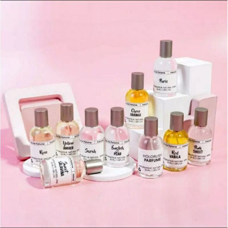 BUY 1 GET 1 - Holorush Parfume SARAH Pink Sweet Rose Vanilla - Eau De Parfume