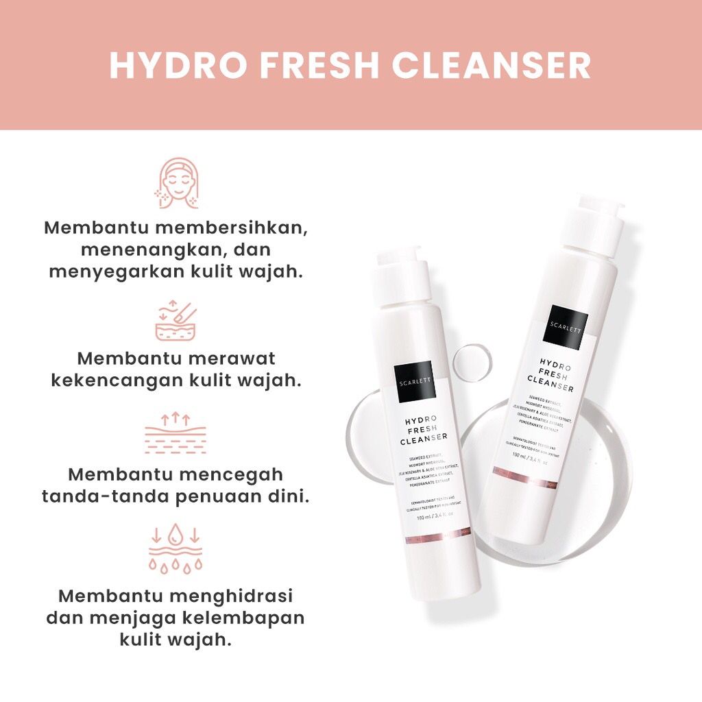 Scarlett Whitening - Hydro Fresh Cleanser