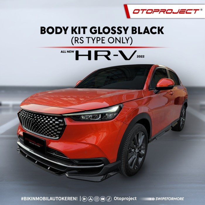 Otoproject BodyKit All New HRV 2022 Up Glossy Black (RS Type Only)