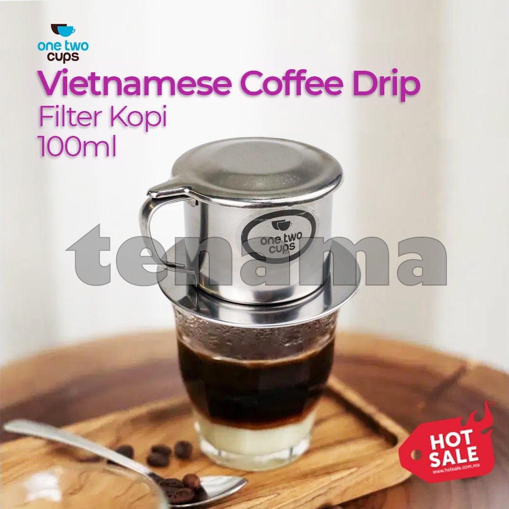 Filter Saring Kopi 100ml Vietnamese Coffee Drip Pot Stainless