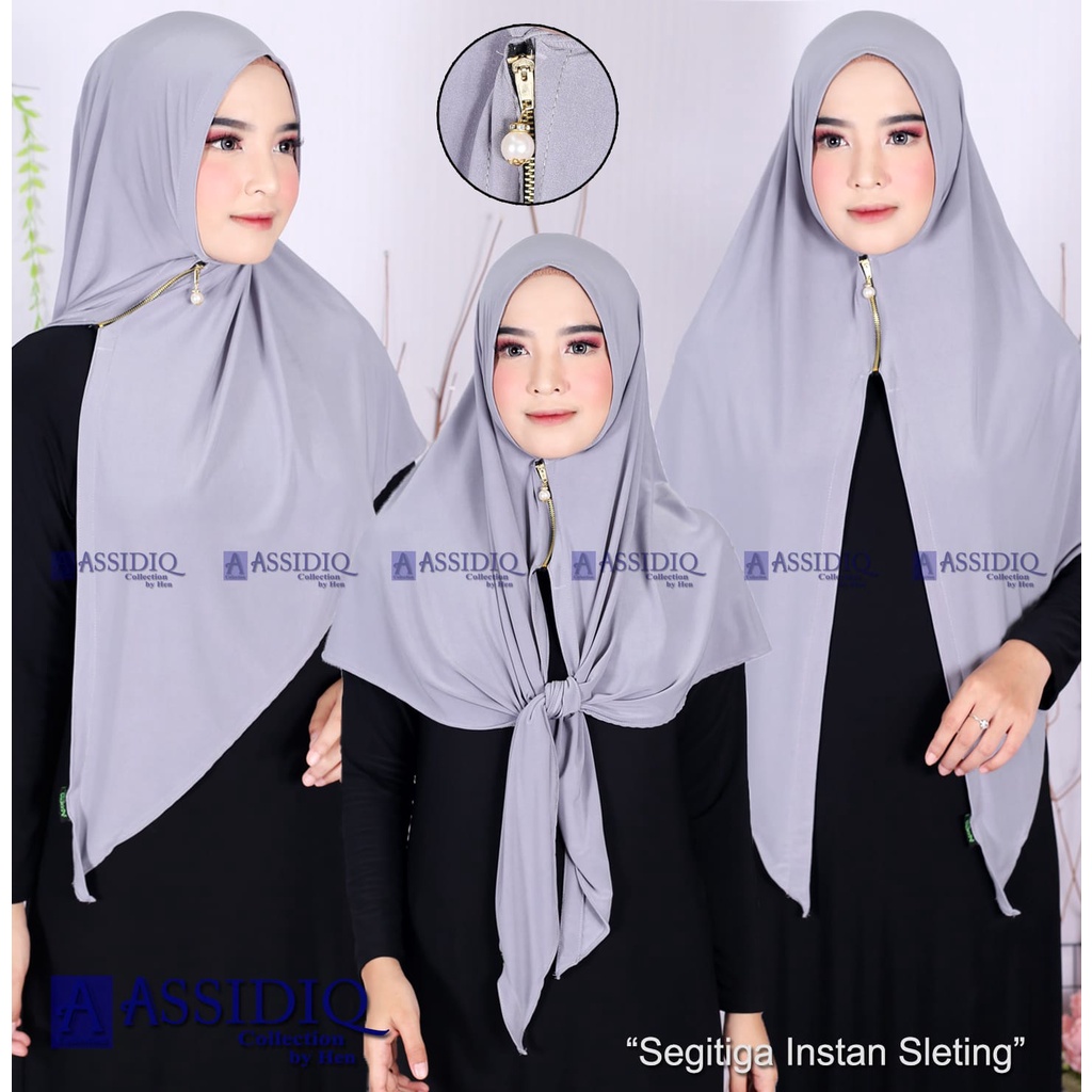 JILBAB SEGITIGA INSTAN JERSEY/HIJAB JERSEY MURAH/RESLETING