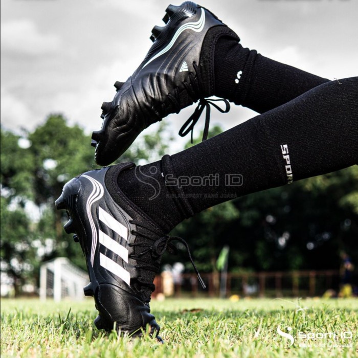 {MentariStore} Sepatu Bola Adidas Copa Sense .3 FG - Core Black White GW4958 Original - 41 1/3 Limit