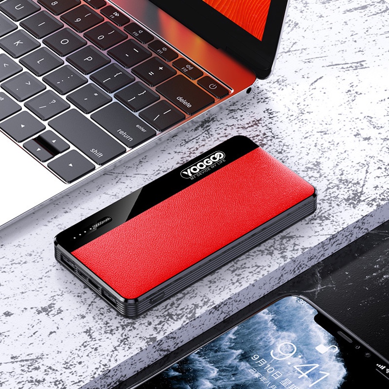 Power Bank Y51B 20000mAh Dual Output Port Type C &amp; Micro USB Garansi Original YOOGOO