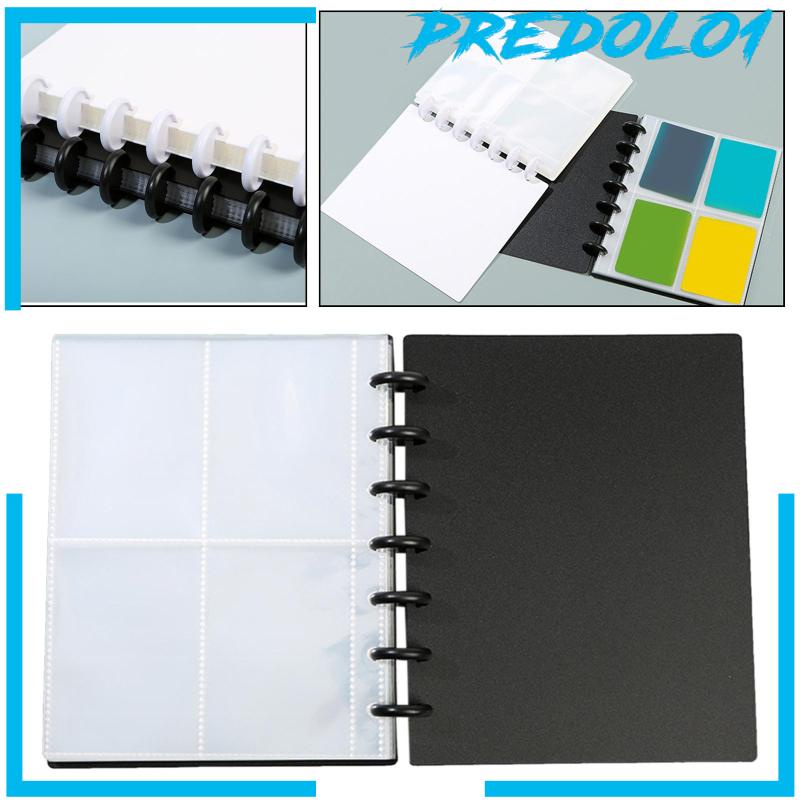 [Predolo1] Album Foto Mini Portable 3inch Photocard Sleeve 7holder Binder Putih