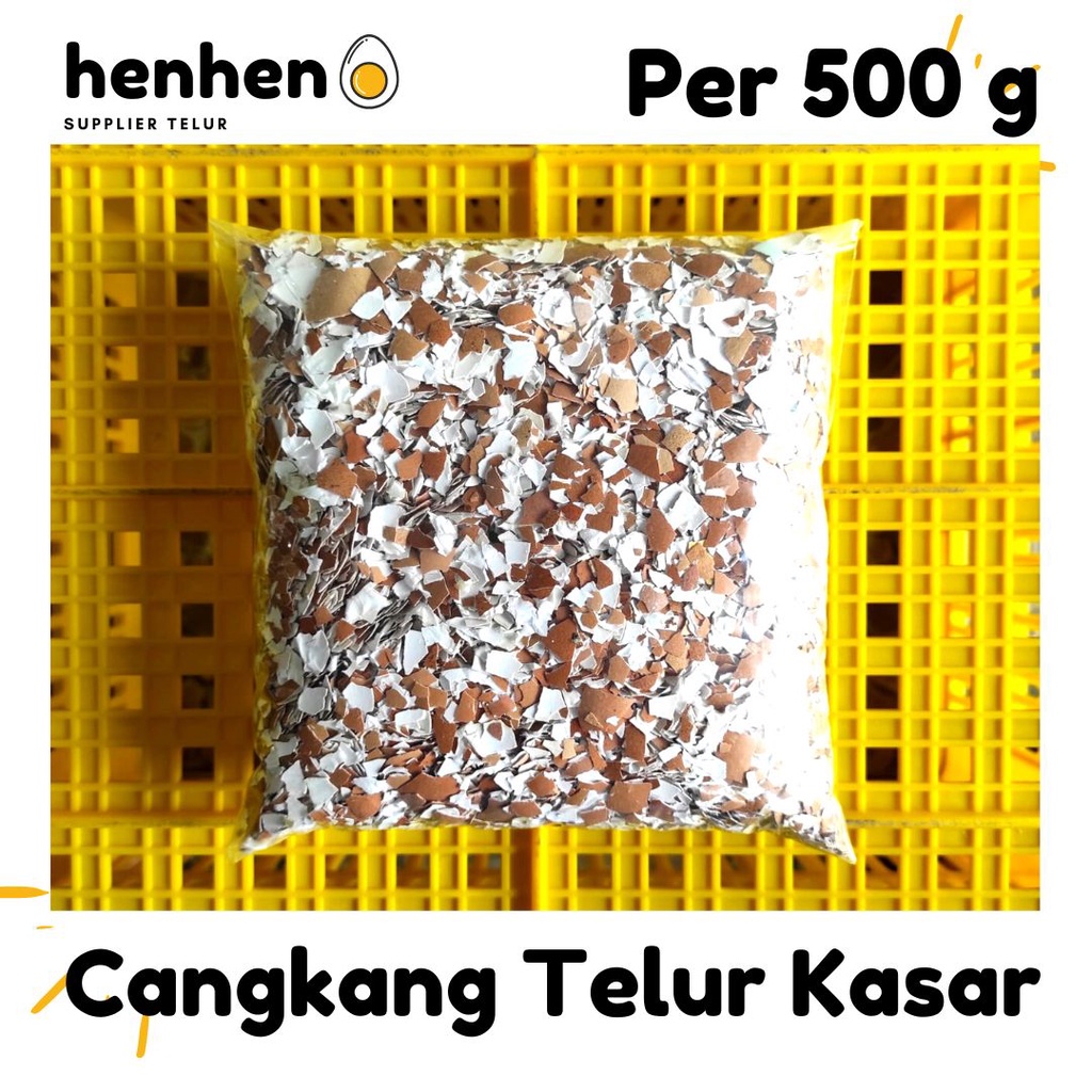 

CANGKANG TELUR AYAM 500 GRAM / 1000 GRAM KULIT TELUR