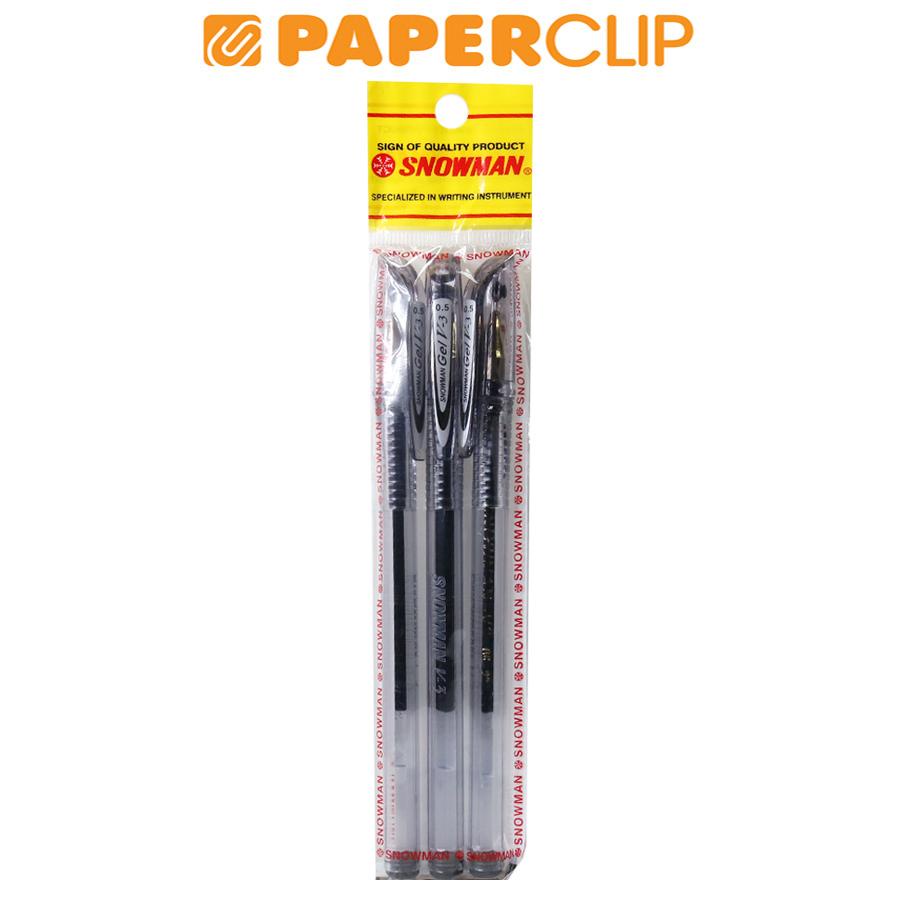 

BALLPOINT / PEN SNOWMAN V-3 ISI 3 HITAM