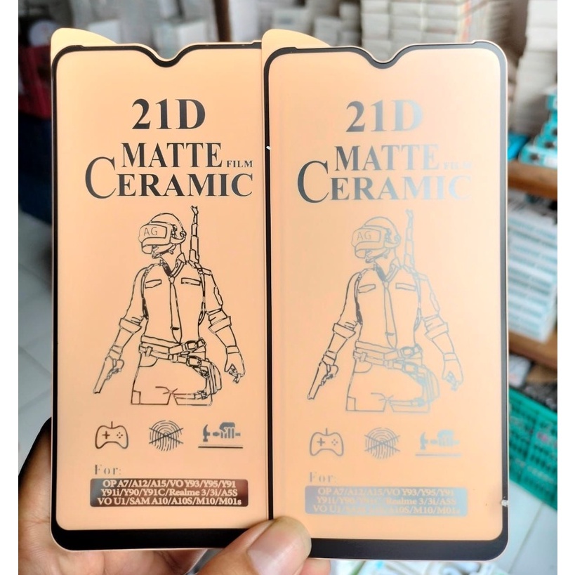 A/M- Anti Gores CERAMIC Redmi 10A 10c 7 7A 8 8A Pro 9 9i 9A 9C Prime NFC 9T 10 10X 10T Prime 4G 5G Pro Anti Gores TG Tempered Glass Ceramic matte bening pelindung layar anti minyak full screen layar