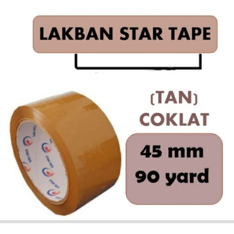 

LAKBAN ( 1 PCS ) CLEAR BENING (PUTIH), BENING & COKLAT LENGKET KUALITAS OK PUNYA