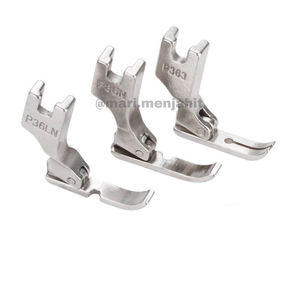 Sepatu Resleting P36N / P36LN / P363 Mesin High Speed Jarum 1 Juki Typical Brother