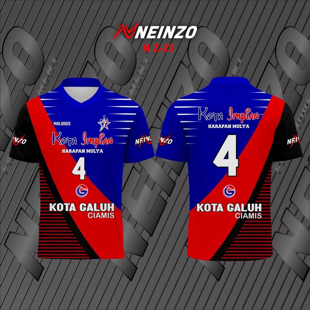custom jersey Bhayangkara samator jersi atasan Neinzo terbaru