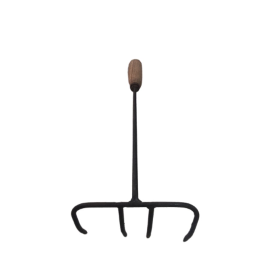 Garukan Sampah Viva Besi / Pacul garukan garpu kecil / Garukan tanah rumput