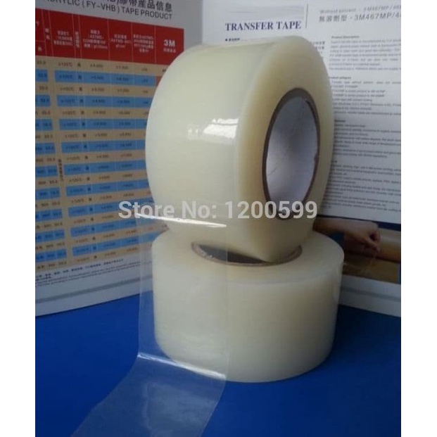 

Terlaris Protection Tape Clear Low Adhesive 200 Meter