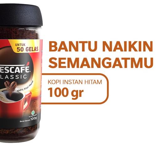 

✩ NESCAFE Classic Kopi Instan Kopi Hitam 100g Jar ❊