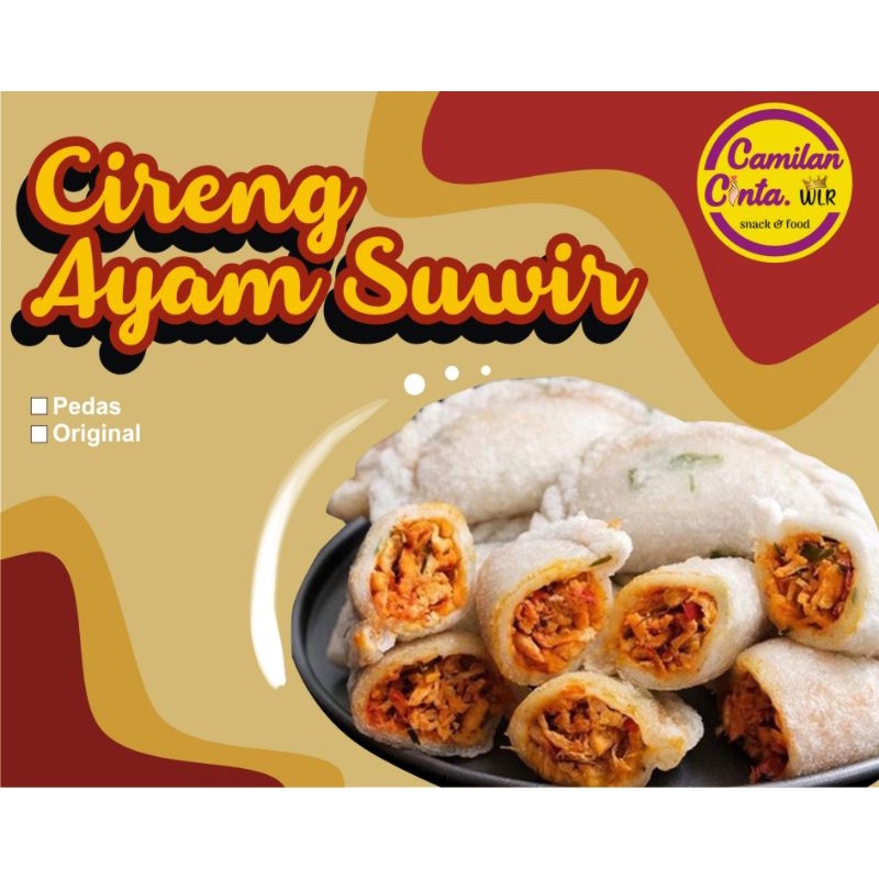 

Cireng Isi Ayam Suwir