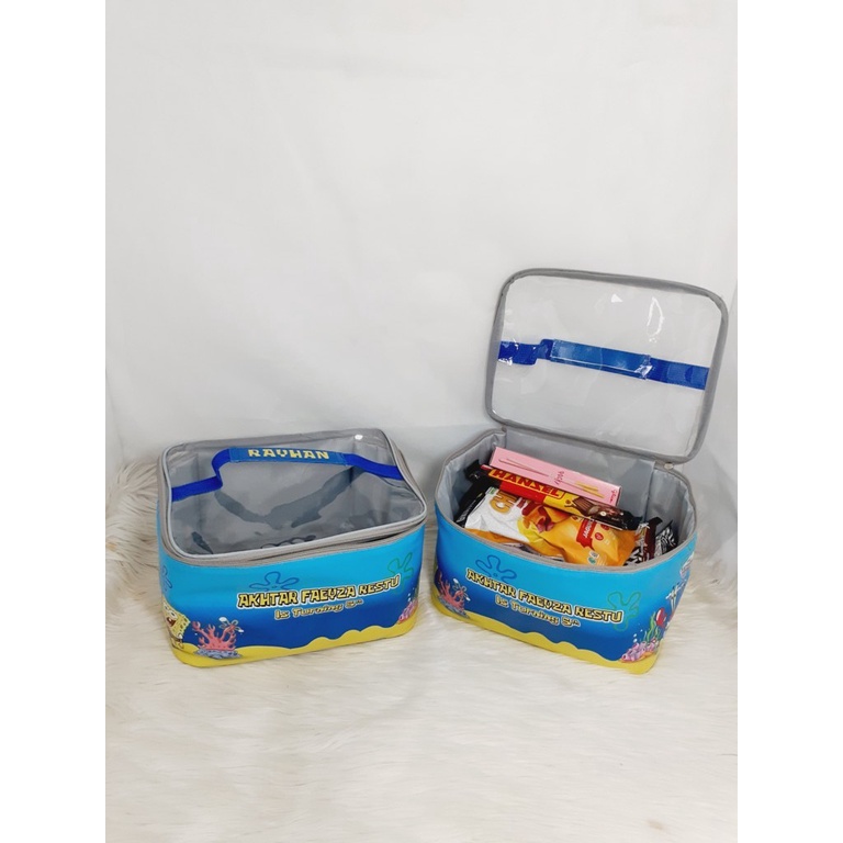 Hampers Ultah Mewah Lunch Bag Mika Premium Custom Tema