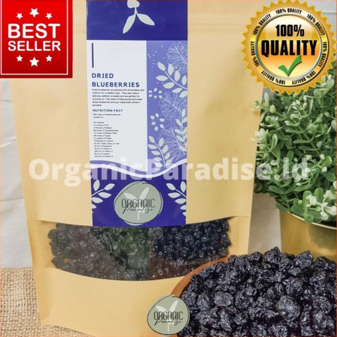 

Dried blueberry 1 KG / Blueberry Kering 1 KG Premium TERLARIS