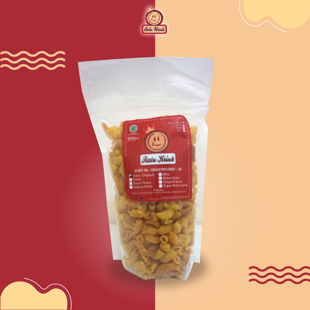 

Makaroni Kriuk Ternagih 200gr Ratu Kriuk