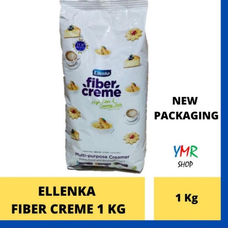 

✨TERBARU✨ Fiber Creme 1kg Ellenka Cream Fibercreme Pengganti Santan Multi Purpose Gluten Free Mocaf buruan