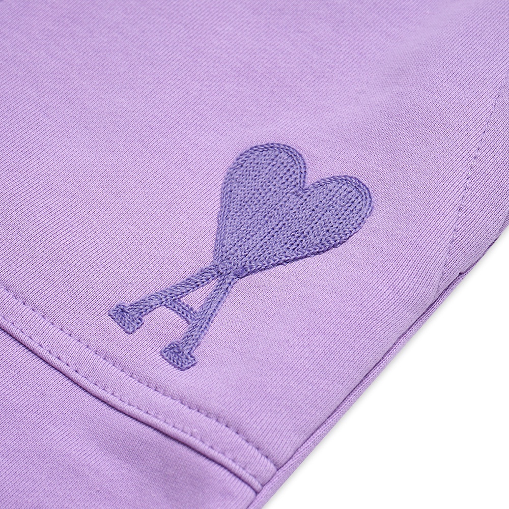 4M1 de Coeur Solid Heart Logo Shorts Purple