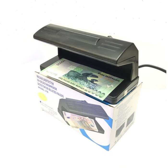 

[[JNT COD]] Money Detektor Mesin Pendeteksi Uang Palsu Sinar Ultra Violet UV 318
