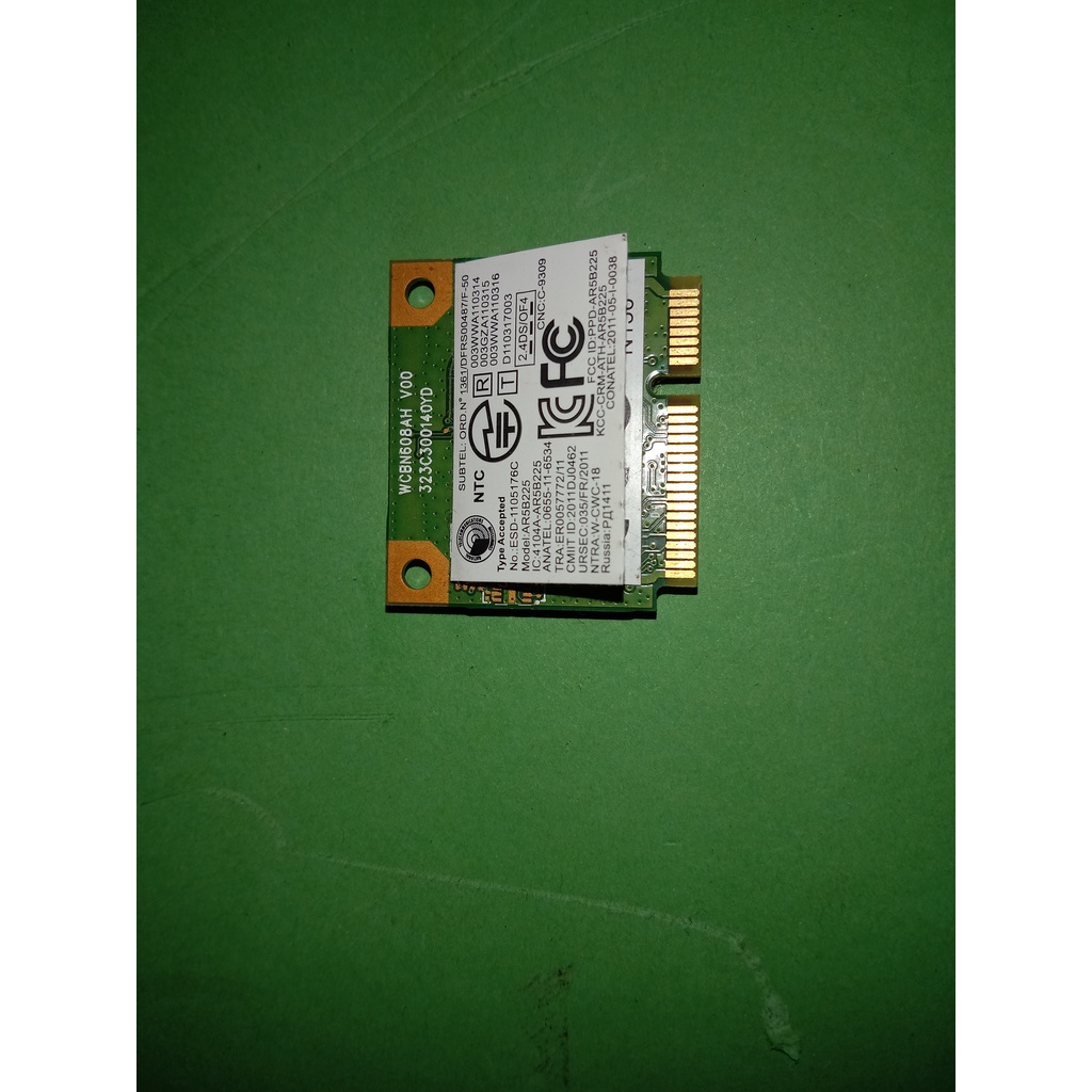 Wifi card laptop Acer V5 471 bekas