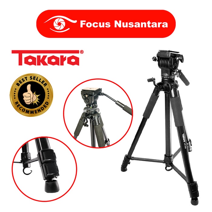 Terlaris Takara Vit-283 Video Tripod