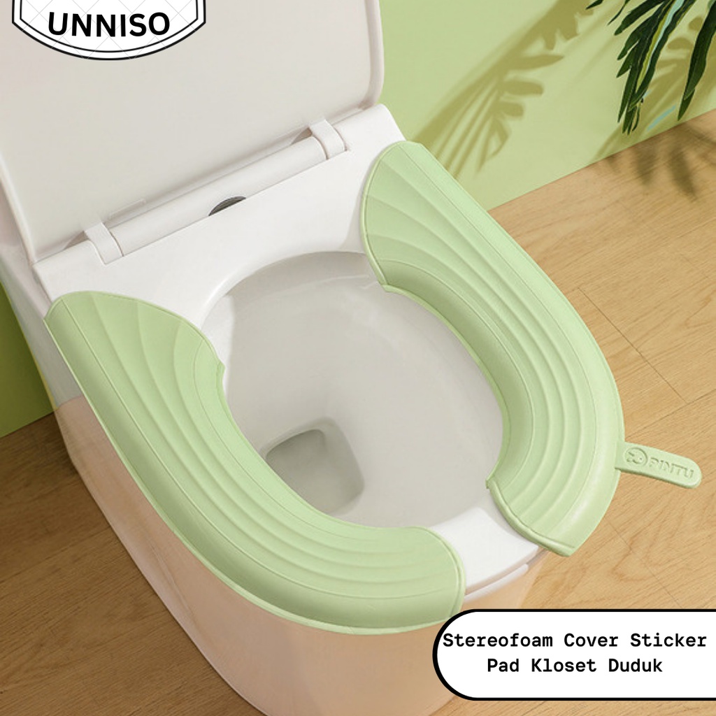UNNISO - Cover Sticker Pad Kloset Duduk