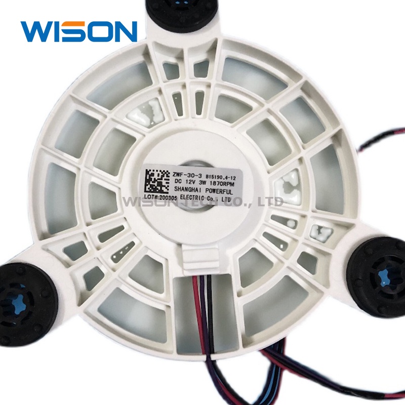 Original Baru Untuk Motor Kulkas ZWF-30-3 DC12v 2.5W 3W 1870RPM Kipas Pendingin Untuk Samsung/Haier/midea