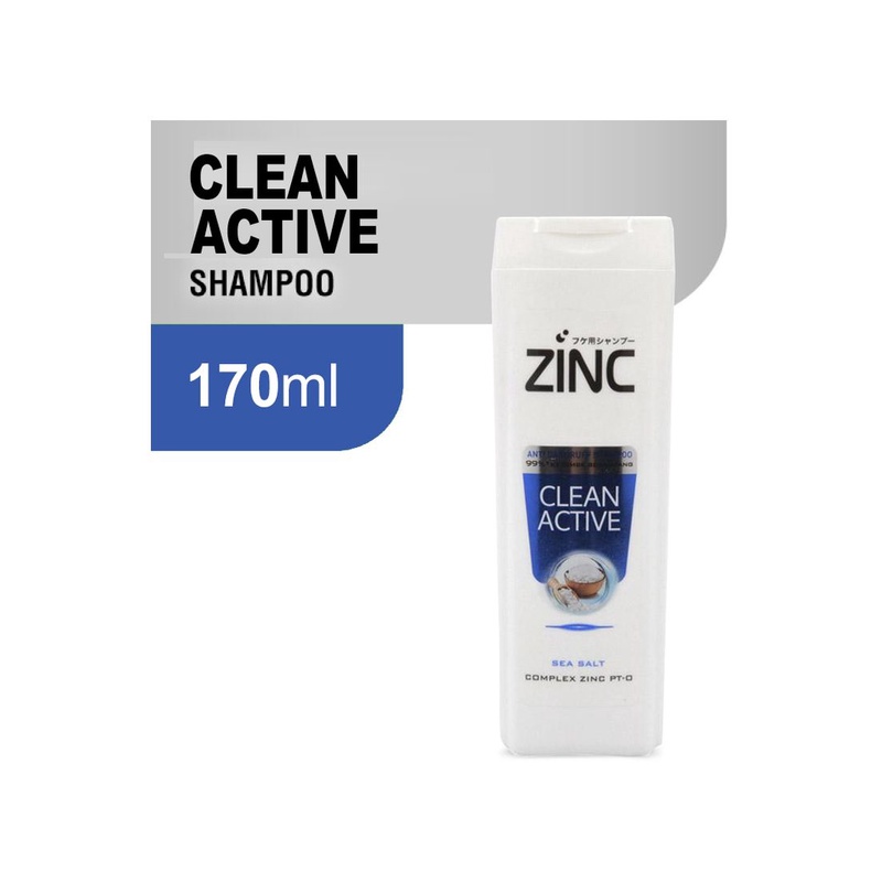 ZINC SHAMPOO 170ml CLEAN ACTIVE