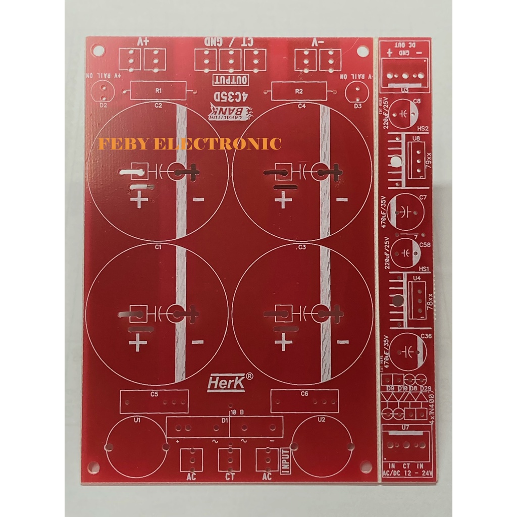 PCB 4 ELCO FIBER HERK