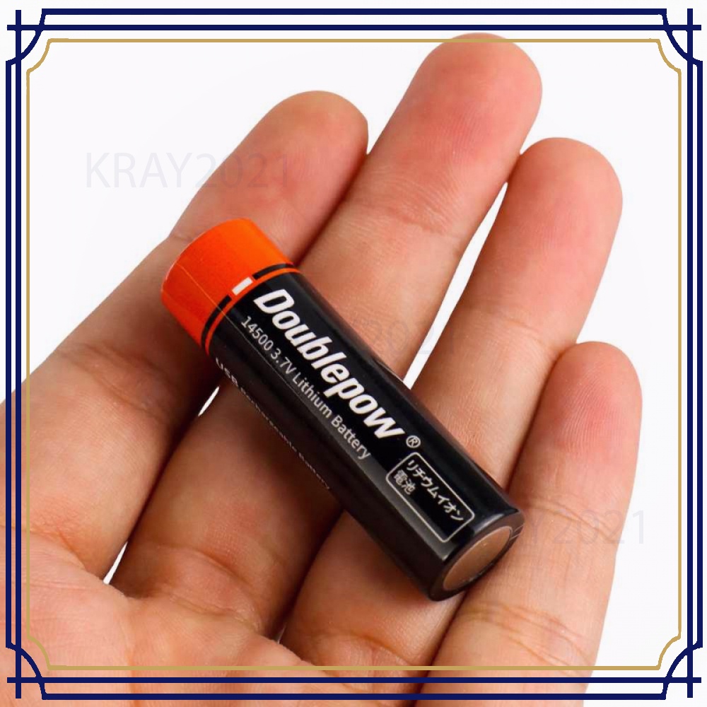 Baterai Cas Li-Ion 14500 Rechargeable 3.7V 900mAh 1 PCS - DP-18730
