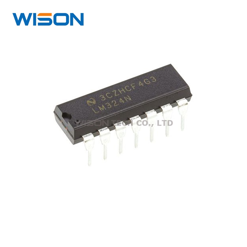 10pcs LM324N DIP14 LM324 DIP DIP-14 IC Baru Dan original