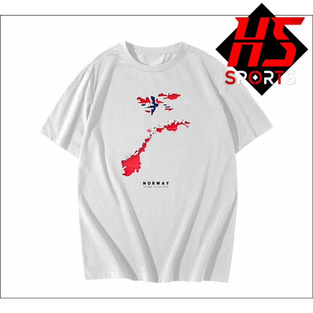 KAOS NORWEYGIA - BAJU OLEH - OLEH NORWEY - TSHIRT OLEH OLEH NORWEGIA 1