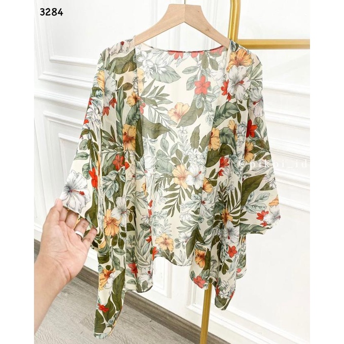 TERBARU CARDIGAN WANITA / SUMMER OUTER / BUNGA / HAWAI / OUTER PANTAI PANJANG STOK TERBATAS