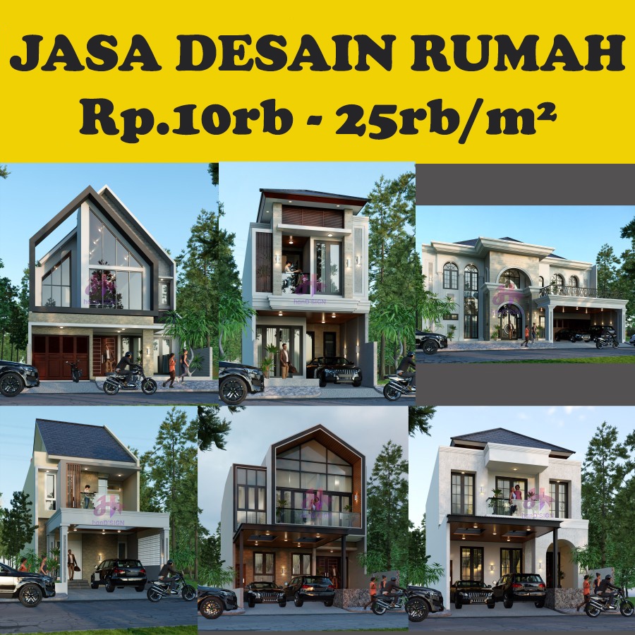 JASA DESAIN RUMAH | PAKET DESAIN RUMAH 3D IMB PBG